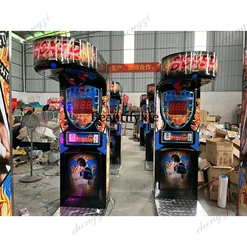 Arcade Games & Vending Llc Photos - Mesin Game Tinju Indoor HR, Dioperasikan