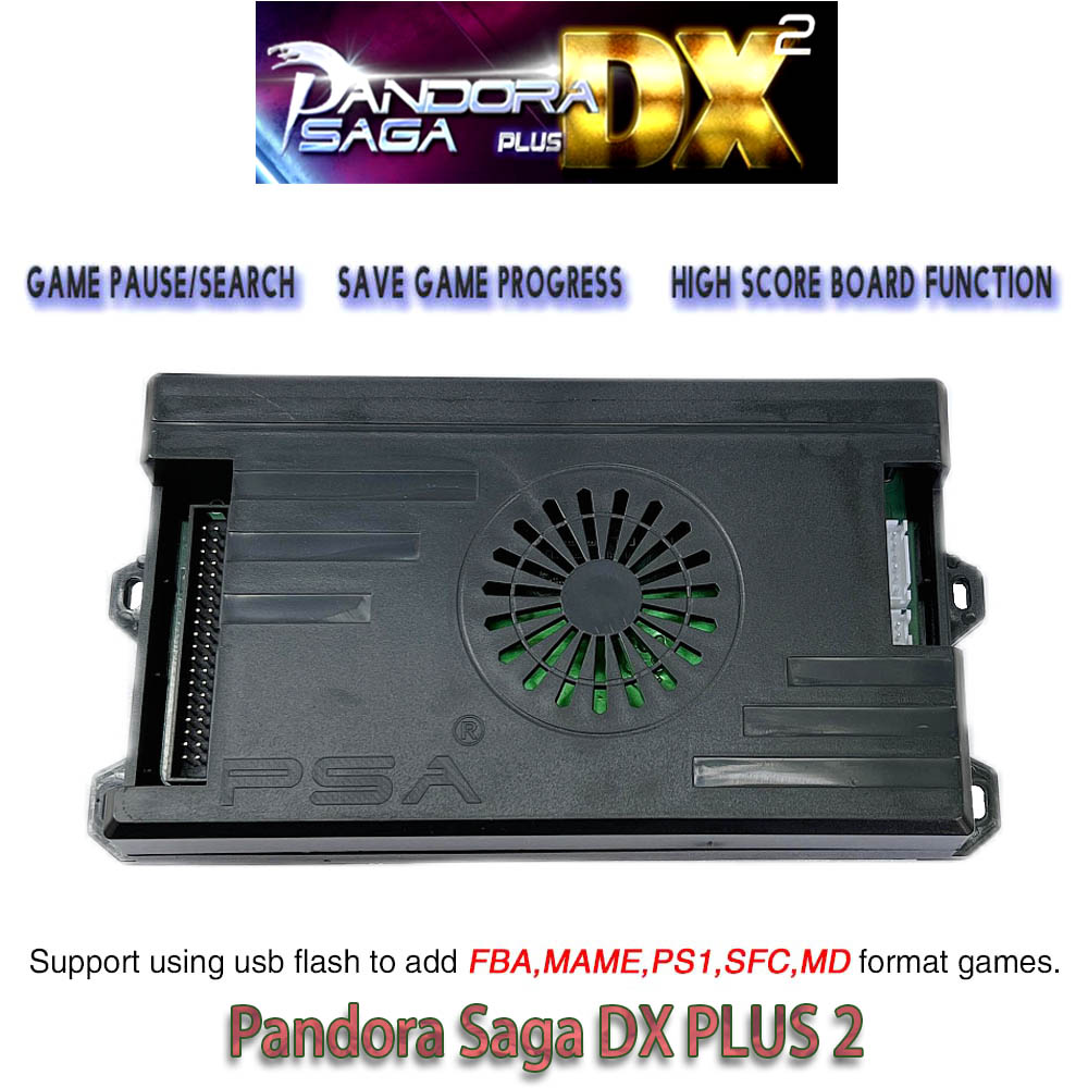 9800 dalam 1 Pandora Saga DX 2 - Trackball Controller Arcade ulasan dan harga