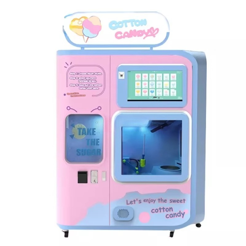 Mesin Penjual Permen Kapas Oto - Arcade Vending & Laundry ulasan dan harga