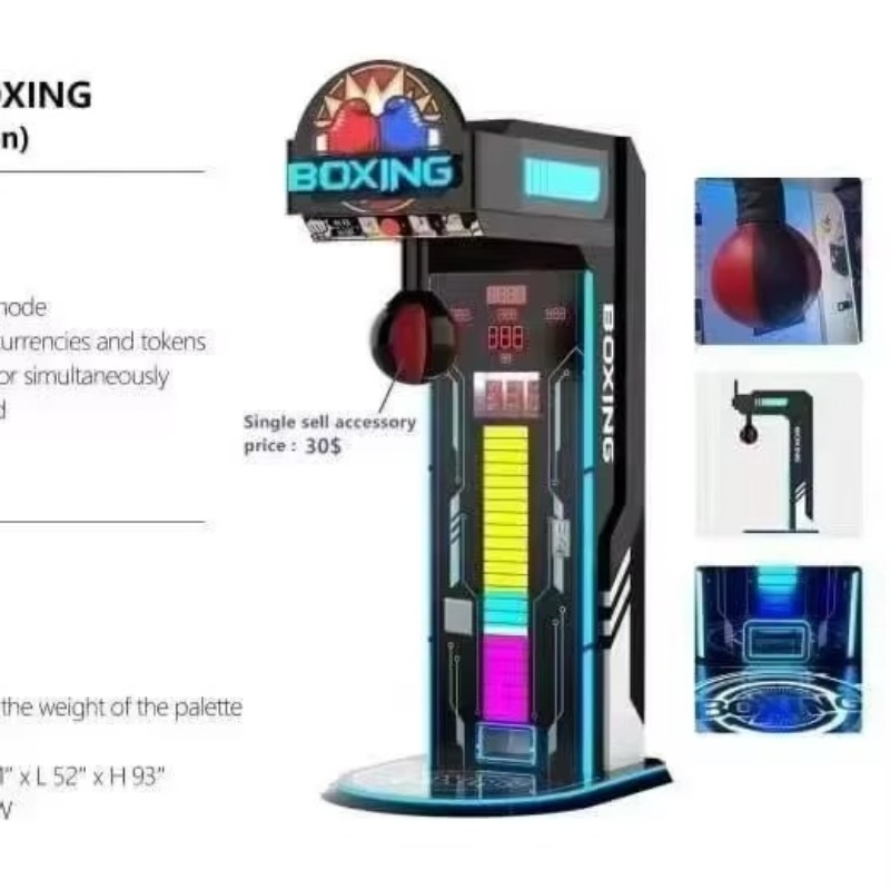 Mesin Tinju Penjualan Langsung - Arcade Games And Vending ulasan dan harga