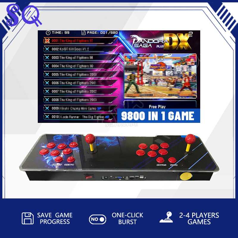 Pandora Saga DX 9800 Semua Dal - Trackball Controller Arcade ulasan dan harga